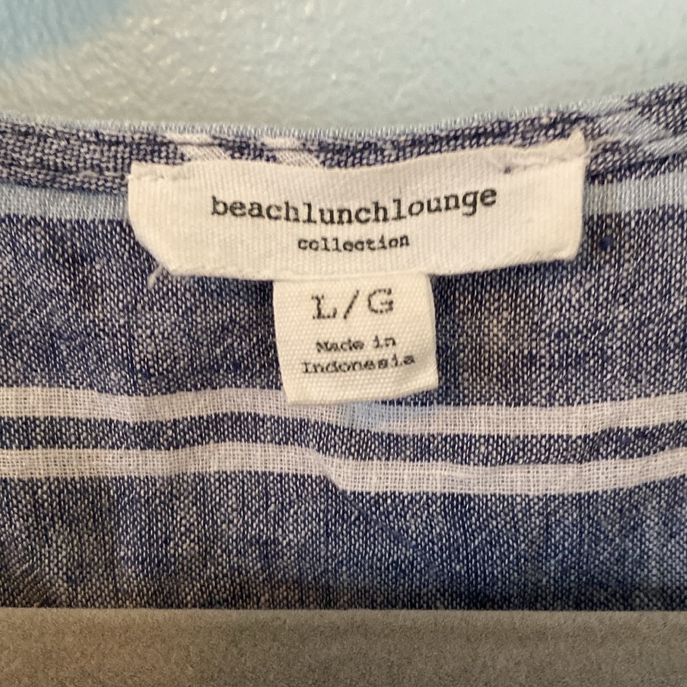 BeachLunchLounge Collection Sleeveless Linen Dress - Picture 3 of 5